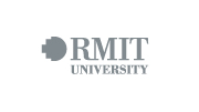 RMIT University logo RMIT University logo, a Squaredots Client