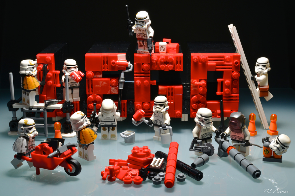 History of the lego company logo