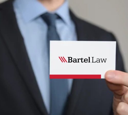 Bartel Law business branding business card client Melbourne