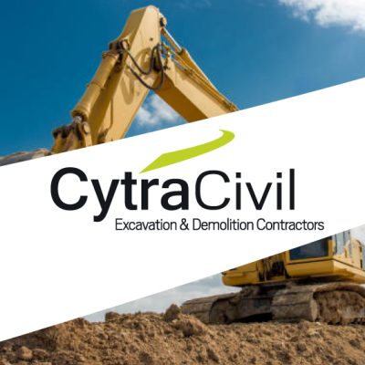 Excavation and demolition logo design project by Squaredots