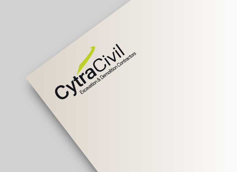 Cytra Civil Brand and logo design Melbourne Graphic design agency