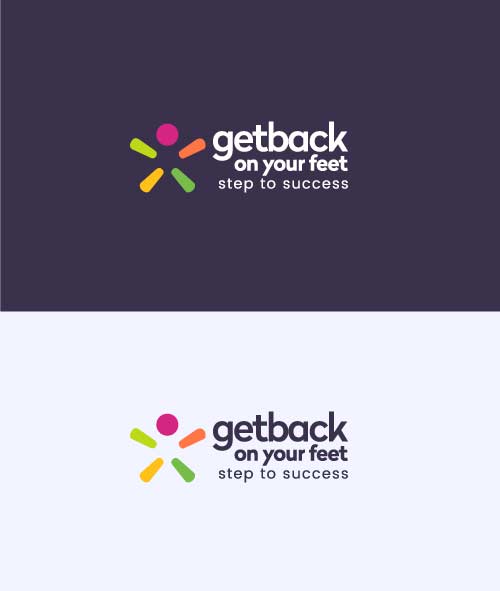 getback_logo_case_study_logo A case study image of a logo called Get Back on Your Feet