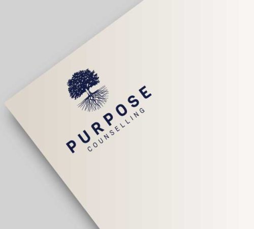 Purpose Counselling logo design brand design Melbourne Agency