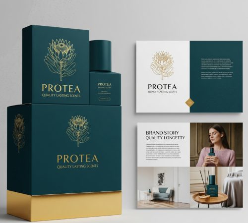 graphic design packaging and print design