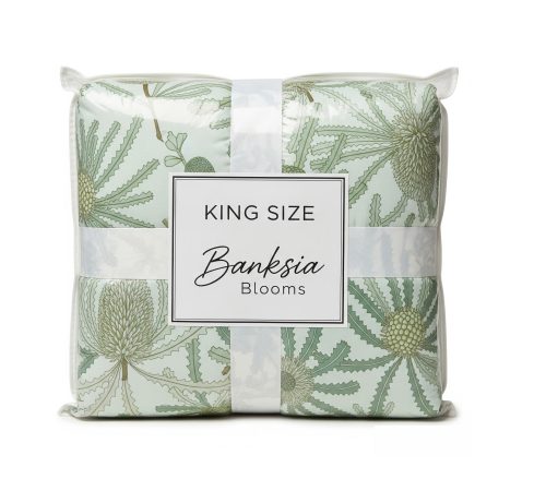 Banksia Quilt Cover Packaging Design