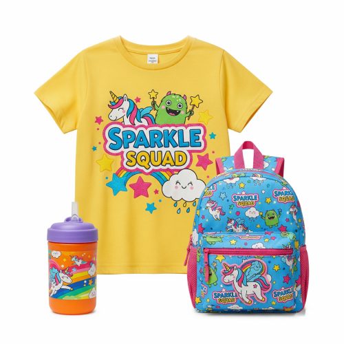 Sparkle Squad Merchandise Design